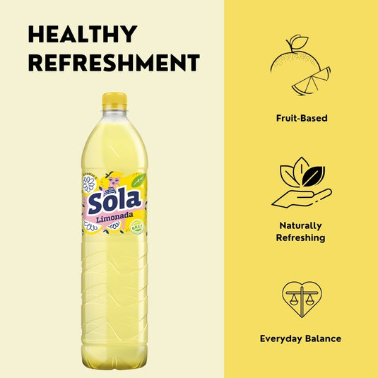 SOLA Limonada 1.5L PET 6 Pack