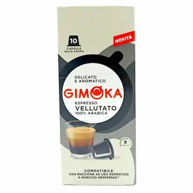 Load image into Gallery viewer, GIMOKA NESPRESSO 10CAPS. ESPRESSO VELLUTATO
