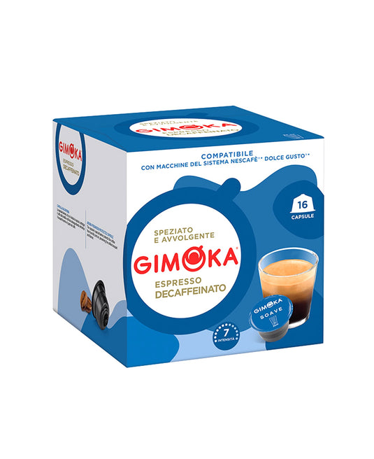 GIMOKA DOLCE GUSTO 16CAPS. ESPRESSO DECAFFEINATO