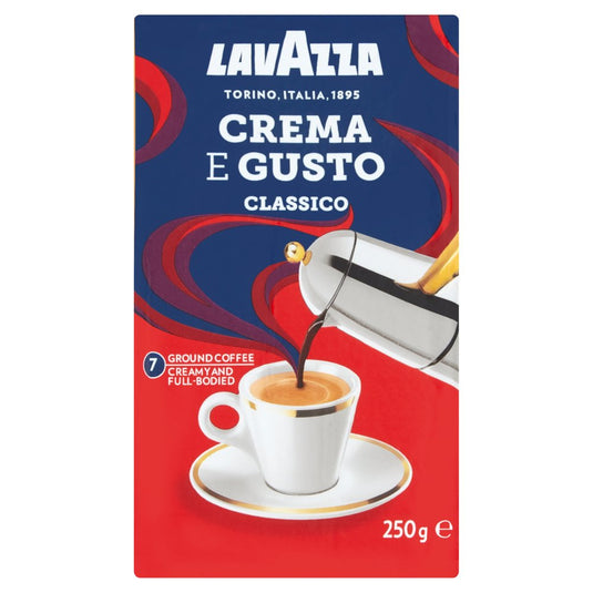 LAVAZZA 250G CREMA E GUSTO CLASSICO  - GROUND