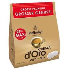 DALLMAYR 28PCS CREMA D'ORO SENSEO PADS
