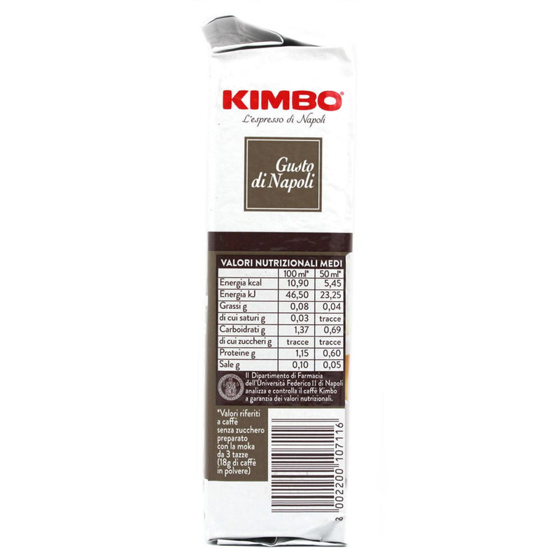 将图像加载到画廊查看器中，Kimbo Gusto 那不勒斯研磨咖啡 250g
