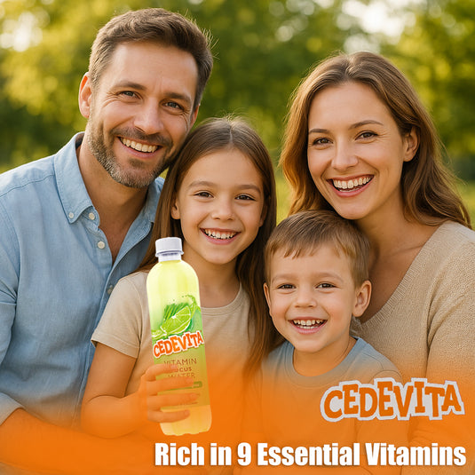 Cedevita Limeta & Lemongrass Drink, Refreshing Vitamin Beverage, 0.5L Bottle – Lime & Lemongrass Flavor, Ready-to-Drink Multivitamin Hydration