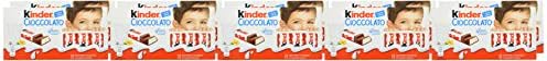 Ferrero kinder milk chocolate bars 10 packs 1kg of 8 bars each 100 grams (1000042179)