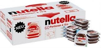 Nutella Nutella 15 g Cardboard Tray Nutella Pack of 120