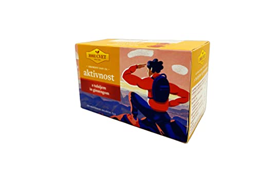 Load image into Gallery viewer, Herbal Tea from the Mountains of the Alps Sleep Tea or Activity Tea - 4 Packs of 20 Bags (80 Tea Bags) (Activity 80 Bags)
