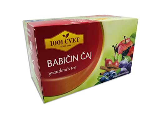 Load image into Gallery viewer, Fruit Tea from the Mountains of the Alps - Best Herbal Tea with Wild Cherry Flavour 4 Packs of 20 Bags (80 Tea Bags) (Enchanting Cherry Tea - 80 Bags)
