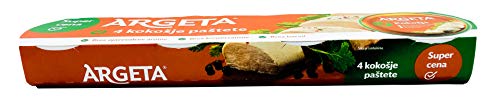 Argeta Patè No Preservatives in Glass (Chicken Gift Set 12 Tins 95 g, 95 g)