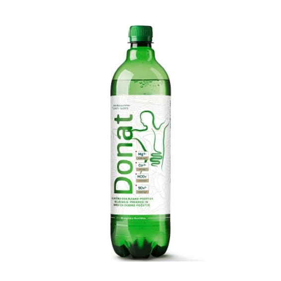 Afbeelding laden in Galerijviewer, 6 flessen WATER DONAT MG ROGASKA Rijk aan Magnesium 100 cl. 
