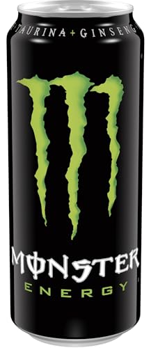 Monster Green Disposable Tins Pack of 24 (24 x 500 ml)