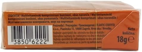 Cedevita Multivitamine Gezonde en Zoete Snoepjes (Oranje) 