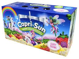 Capri-Sun FAIRY DRINK 10x200ml - Multivitamin Juice - No artificial colors or preservatives - Easy to open - Fun Fairy Edition 20cl (10 pieces)