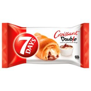 20 Packs of 60 g Crossaint 7 Days Double Vanille Kakao 1.2 kg 2 Boxes