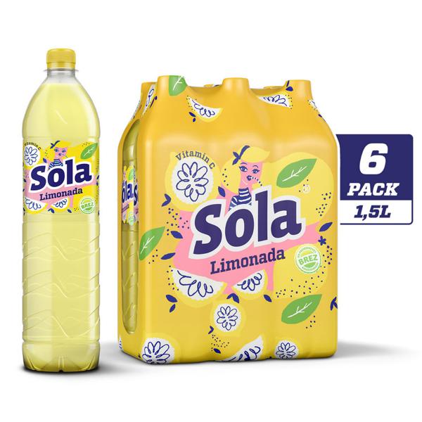 Load image into Gallery viewer, SOLA Drankjes (Limonade, 1,5 l) 
