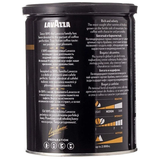 LAVAZZA 250G QUALITA ORO MOUNTAIN GROWN  - TIN GROUND