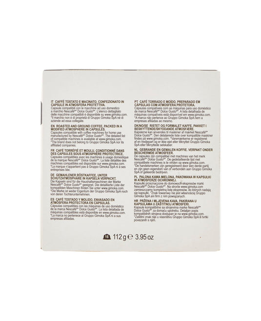 GIMOKA DOLCE GUSTO 16CAPS. ESPRESSO VELLUTATO