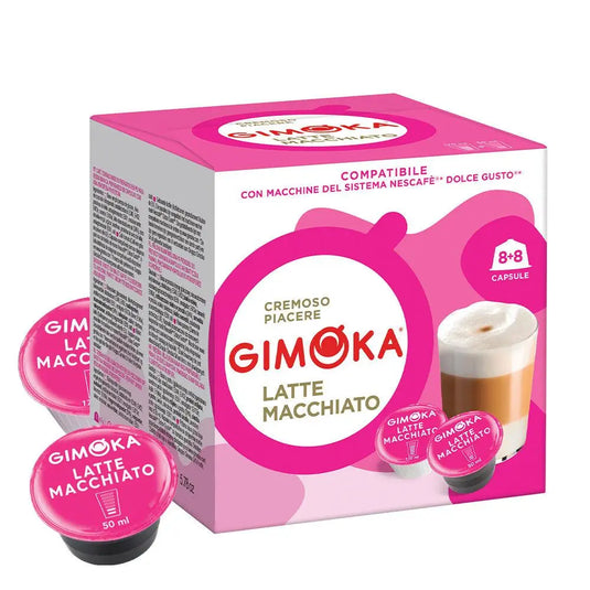 GIMOKA DOLCE GUSTO 16CAPS. LATE MACCHIATO