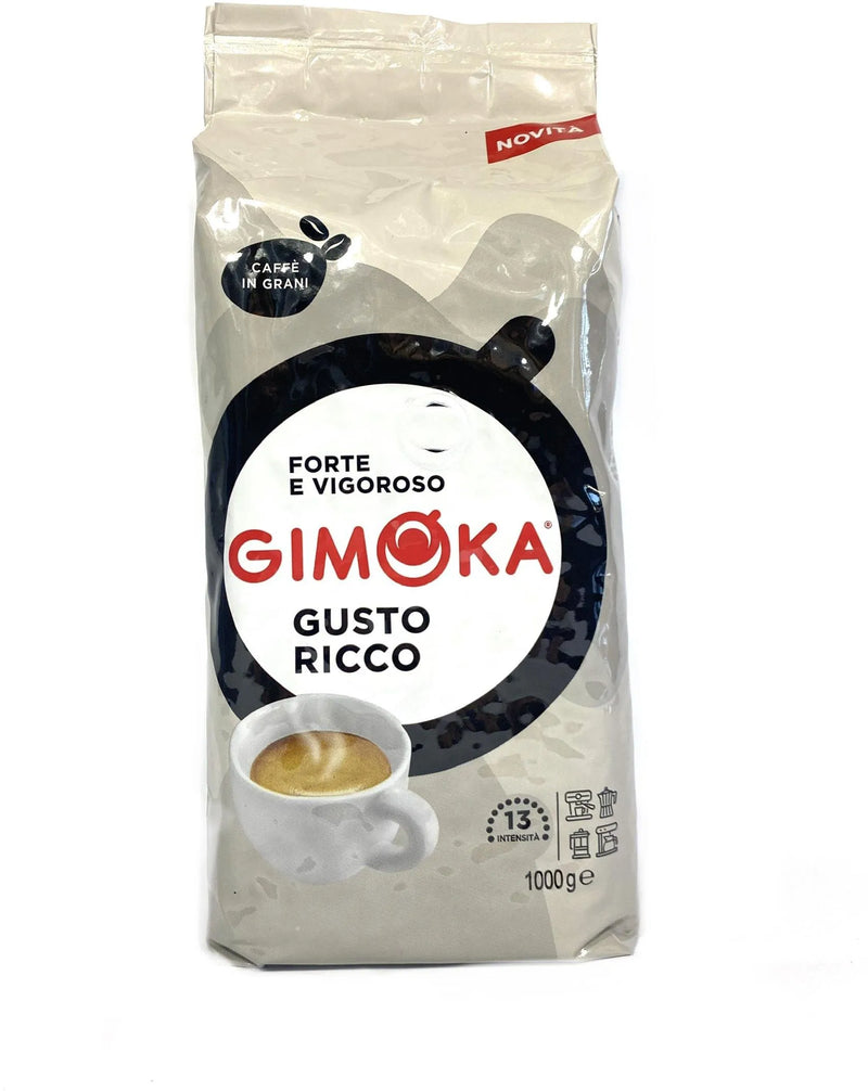 Load image into Gallery viewer, GIMOKA 1KG GUSTO RICO (BIANCO) - BEANS
