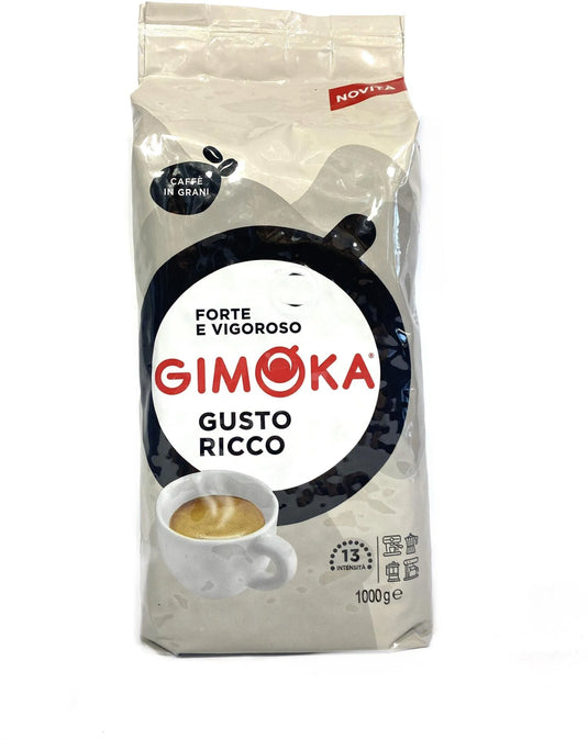 GIMOKA 1KG GUSTO RICO (BIANCO) - BEANS