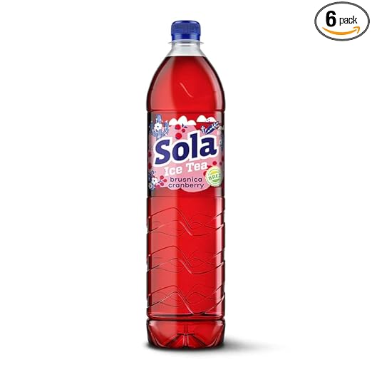 Load image into Gallery viewer, SOLA the real taste - Made with real ingredients and with pressed flavor (cranberry, 1.5 L)
