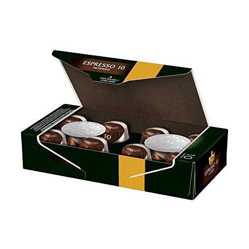 Load image into Gallery viewer, Jacobs Espresso Intenso Coffee Capsules, Intensity 10 out of 12, 10 Nespresso®* Compatible Capsules, Pack of 1 (1 x 52 g)
