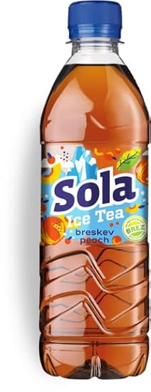 SOLA the real taste - Made with real ingredients and with pressed flavor (Peach, 0.5 L) (Peach, 0.5 L)