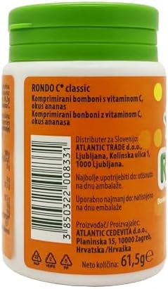 Load image into Gallery viewer, Healthy and Sweet Multivitamin Gummies with 9 Essential Vitamins in Rondo Classic XXL Flavour - Pack of 15 Fruit Gummies 61g
