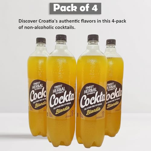 Load image into Gallery viewer, 4 Cockta Legendary Taste Fizzy Drinks with Finest Herbal Extract Soft Drink Non Alcoholic Aperitif Drinks, Coffeinfrei &amp; Orthophosphoric Acid Free New Taste with other side of ORANGE
