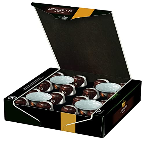 Load image into Gallery viewer, Jacobs Espresso Intenso Coffee Capsules, Intensity 10 of 12, 20 Nespresso®* Compatible Capsules for 20 Drinks
