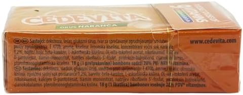 Afbeelding laden in Galerijviewer, Cedevita Multivitamine Gezonde en Zoete Snoepjes (Oranje) 
