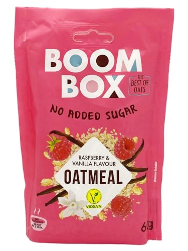 Load image into Gallery viewer, 16 Pack BOOM BOX Oatmeal – healthy breakfast selection (Vanilla- 60g)
