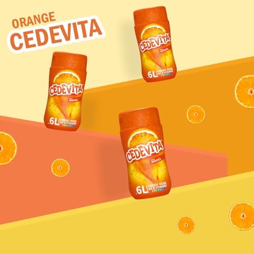 Afbeelding laden in Galerijviewer, Cedevita Multivitamine Gezonde en zoete gummy snoepjes met 9 essentiële vitamines in oranje glazen smaak - Een zak vol vitamines om het immuunsysteem te versterken - Verpakking van 15 gummy snoepjes 
