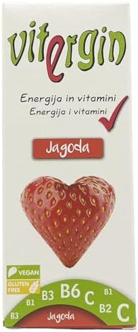 Load image into Gallery viewer, Vitergin Strawberry Vitamin Sweets - Delicious Fruit Enjoyment with 24 Packs (20 Sweets per Pack) - Sweet Sweets for a Healthy Boost (12, Strawberry)
