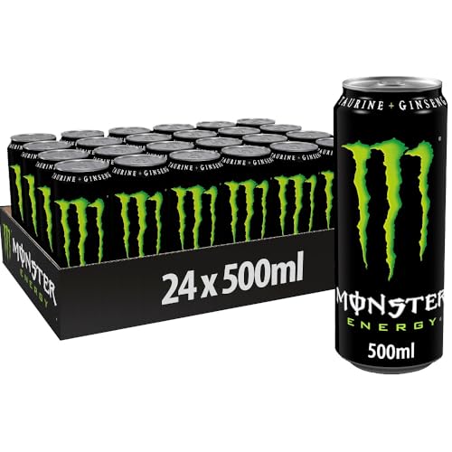 Monster Green Disposable Tins Pack of 24 (24 x 500 ml)