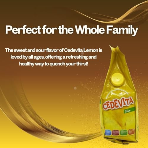 Cedevita Instant 9 Vitamins Drink in Granules 1 kg (for 13 Litre Drink) Lemon