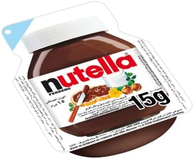 Nutella Nutella 15 g Cardboard Tray Nutella Pack of 120