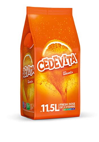 Cedevita Orange 9 Vitamins Bruispoeder voor 11,5 L Alcoholvrij Sap uit Kroatië 