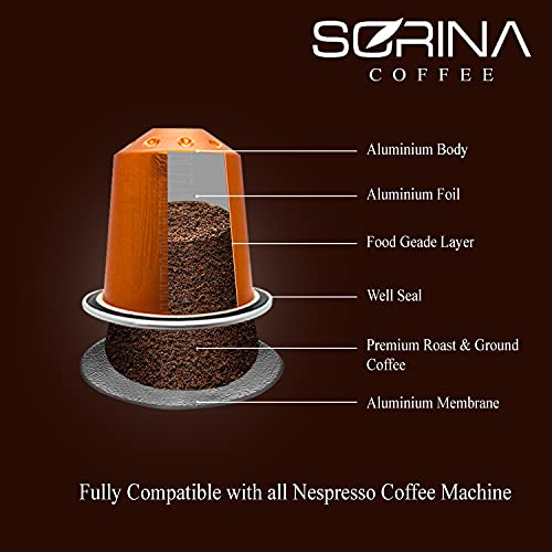 Load image into Gallery viewer, SORINA Nespresso Aluminum Coffee Capsules (Nicaragua, 30 Capsules)
