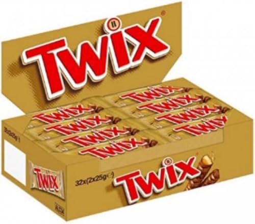 Twix Single, Pack of 32 (32 x 50 g)