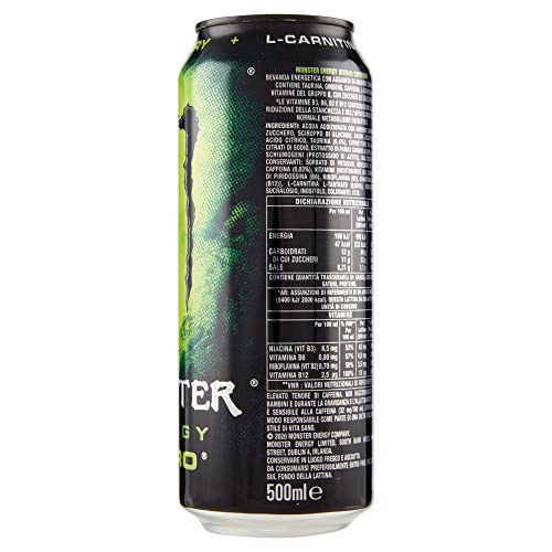 Load image into Gallery viewer, Monster Energy Nitro Super Dry Energy Drink Energy Drink Refreshing and Thirst Quenching with Citrus Flavour 500 ml Disposable Can Alcoholic Drink Soft Drink Pack of 24
