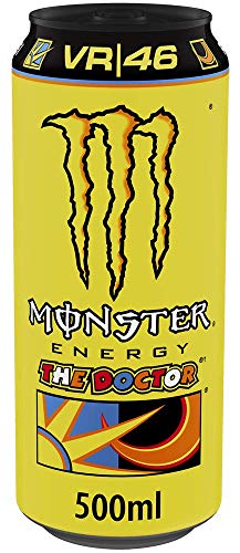 Load image into Gallery viewer, Monster Energy The Doctor Caffeinated Energy Drink with Tingling Lemon Flavour in Practical Disposable Tins (12 x 500 ml)
