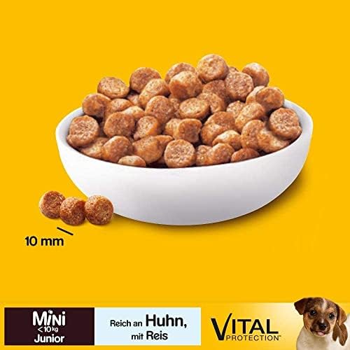 Pedigree Junior Mini (6 Packs of Dog Food with Chicken and Rice 1.4kg)