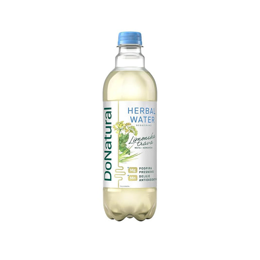 DONATURAL META Mineral Water Mg+Zn – 12 x 0.5L Natural Functional Water for Daily Well-Being