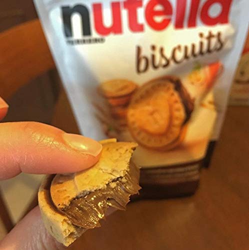 Load image into Gallery viewer, Nutella Biscuits 3 Packs of 304 g - A Delicious Crispy Biscuit with All the Creaminess and Unique Taste of Nutella Ferrero - Sold by Freedoney
