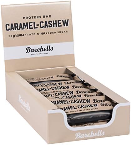 Barebells protein bar caramel cashew, 660g 10014323