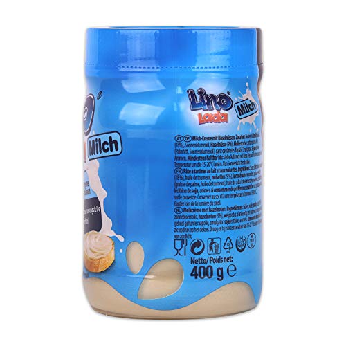 Load image into Gallery viewer, Podravka Lino Lada Milk Hazelnut Cream, Fine Hazelnut and Milk Spread (1 x 400 g)
