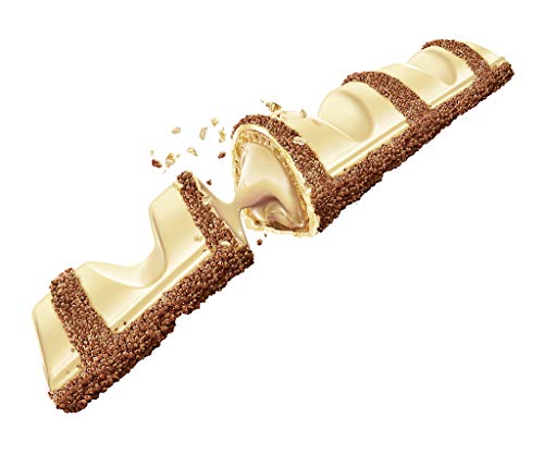 Ferrero Kinder Bueno White - Chocolate Bars with White Chocolate - 27 Packs of 6 Individual Bars (27 x 117 g)