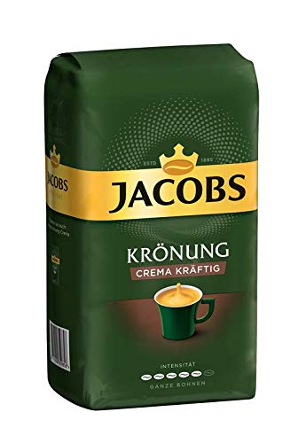 Afbeelding laden in Galerijviewer, Jacobs Kaffeebohnen 1000 g, Krönung Crema Kräftig
