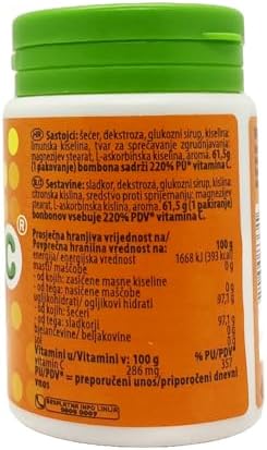 Afbeelding laden in Galerijviewer, Cedevita Multivitamine Gezonde en Zoete Snoepjes (Oranje Pot) 
