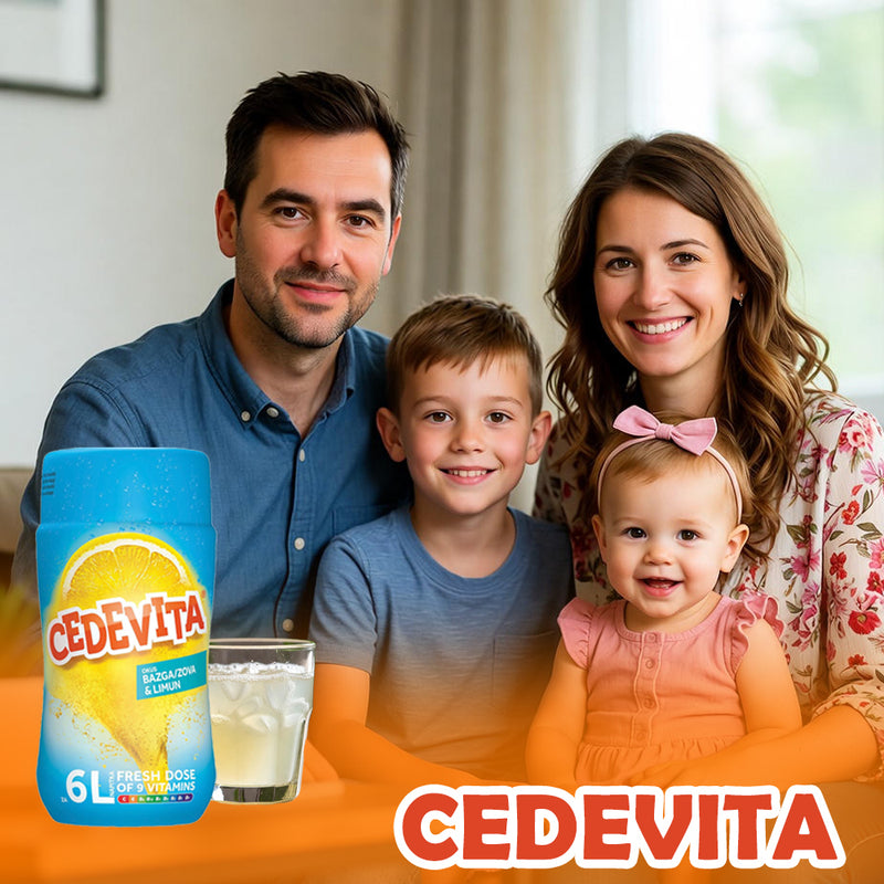 Load image into Gallery viewer, Cedevita Instant 9 Vitamins Drink in Granules 455 g - Elderberry and Lemone
